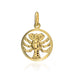 Pandantiv Aur 14K Semn Zodiacal Rac