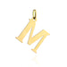 Pandantiv Aur Literă M Mare