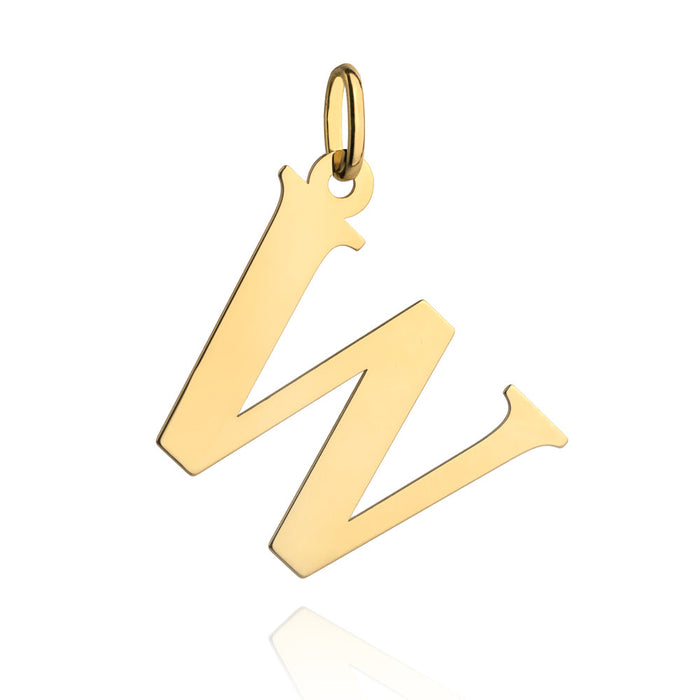 Pandantiv Aur 14k cu Litera W