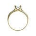 Inel Aur 8K Elegant Cu Zirconii - Design Rafinat