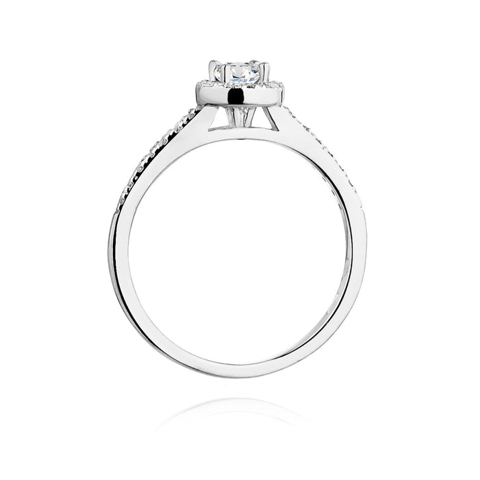 Inel Aur 14K cu Diamante Naturale 0.28 ct
