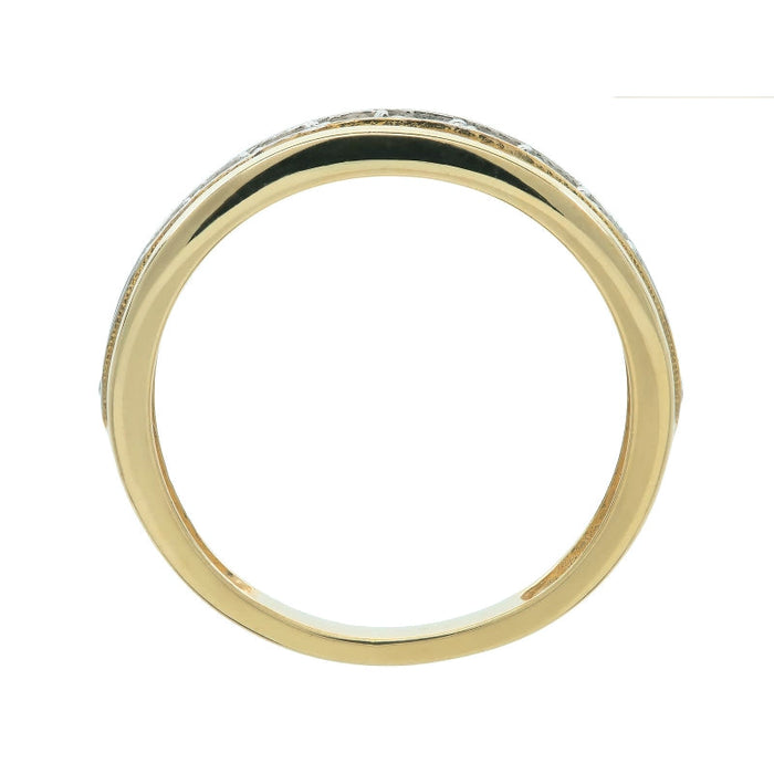 Verighetă din Aur 8K cu Inel cu Pietre 3.1502