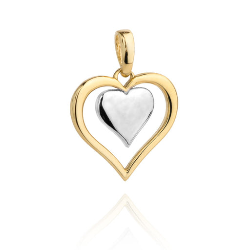 Pandantiv Aur 14k cu Inimioare