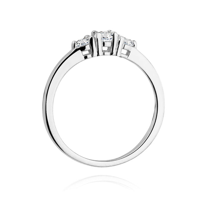 Inel Aur 14k cu Diamant Natural 0.33 ct