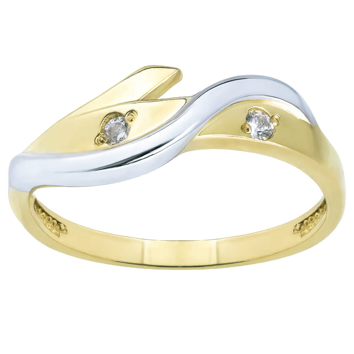 Inel Aur 8K Model Împletit Val 3.1449