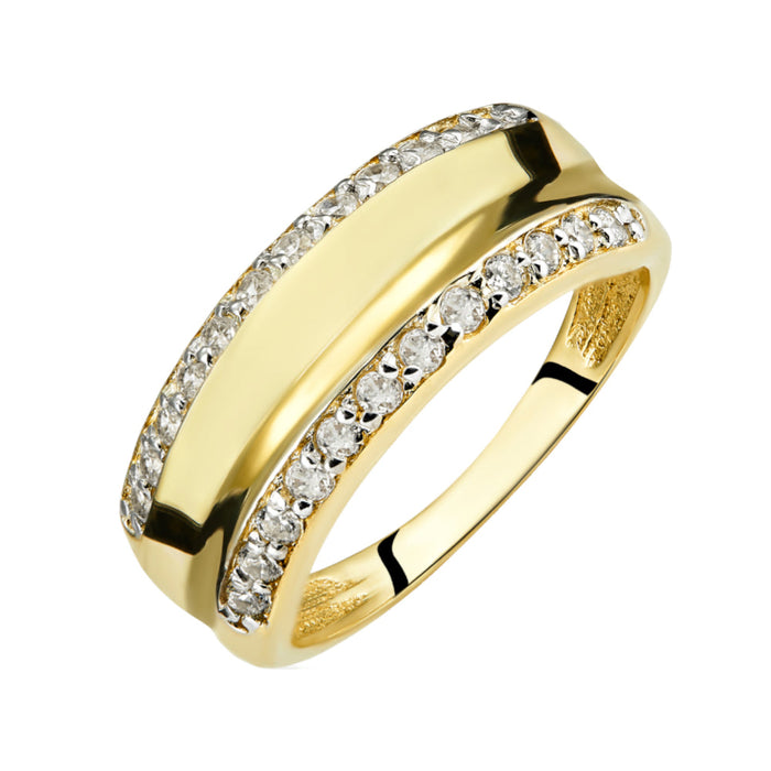 Inel Aur 8K cu Zirconiu