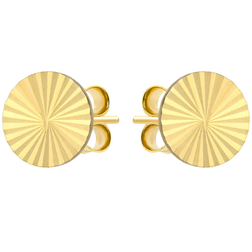 Cercei Aur 14k cu Banuti Ajurati