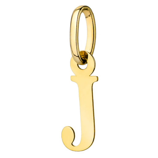 Pandantiv Aur 14k cu Litera J, 17 mm x 24 mm