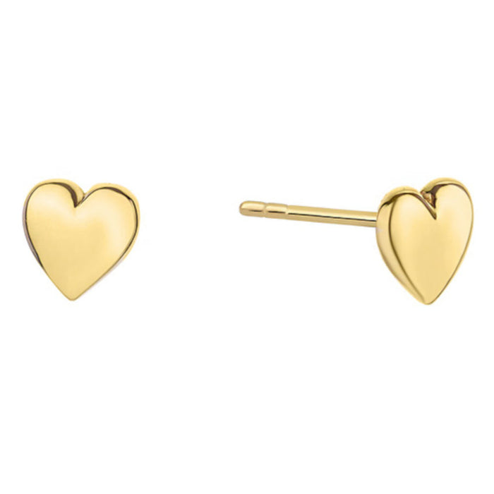 Cercei Aur Inimă Plină