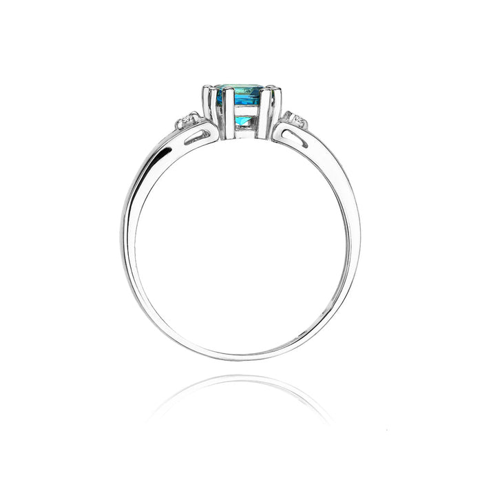 Inel Aur 14K cu Topaz 0.70 ct