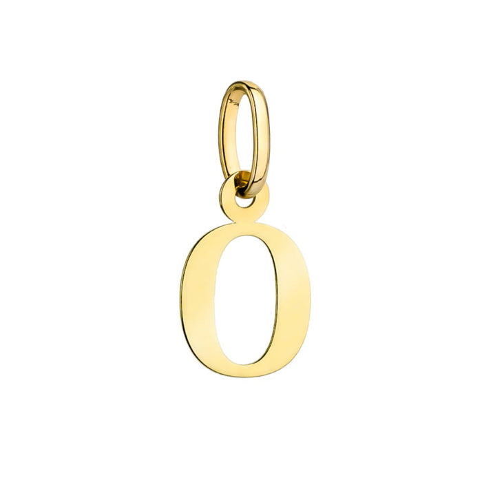 Pandantiv Din Aur Cu Litera O