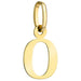 Pandantiv Aur 14K cu Litera O, 25x14 mm