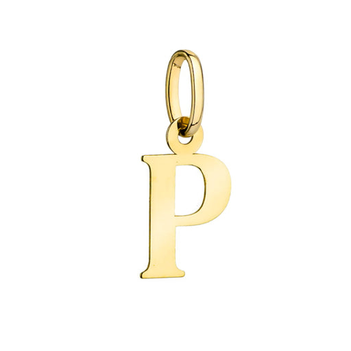 Pandantiv Aur 14K Literă P