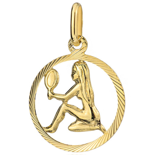 Pandantiv Aur 14K cu Semnul Zodiacal Fecioara