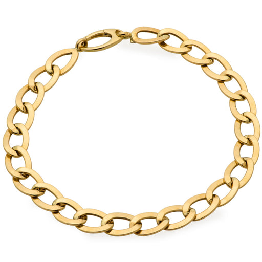 Bratara Aur cu Zale Ovale- 14k