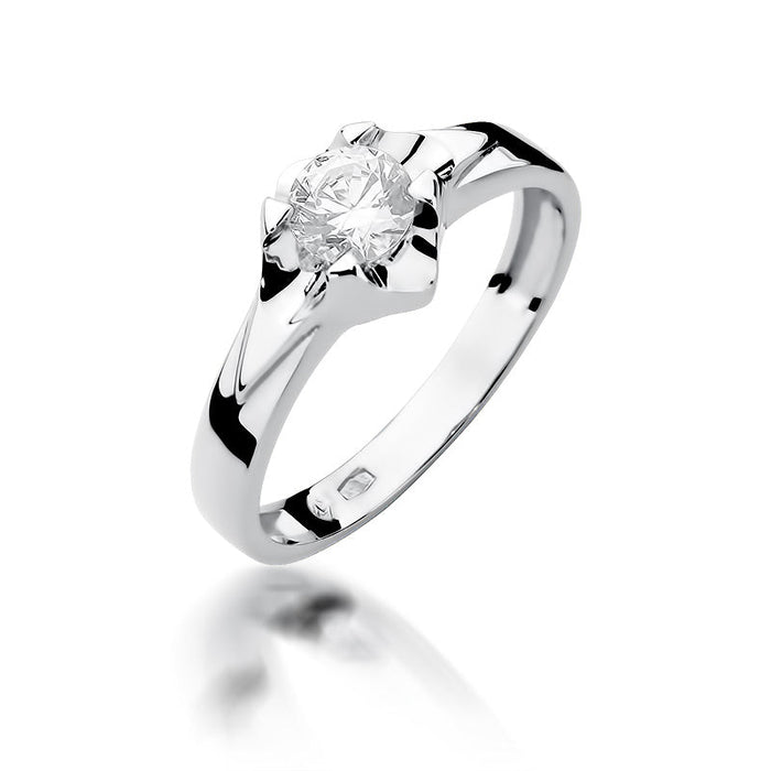 Inel Aur 14k cu Diamant Natural 0.50 ct