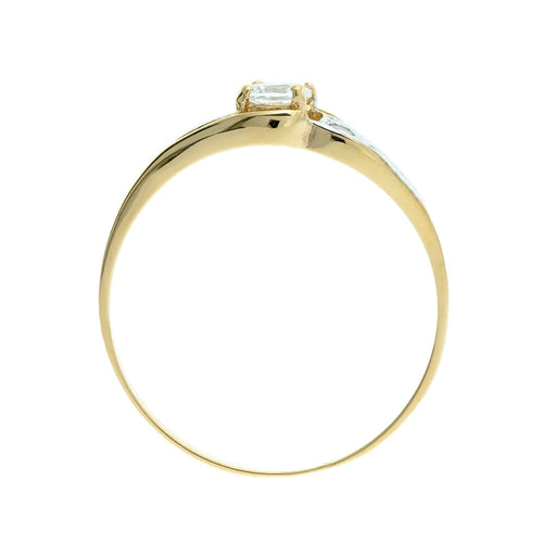 Inel Aur 8K cu Zirconii - Eleganță Subliniată