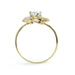 Inel elegant din Aur 8K cu floare 2.884