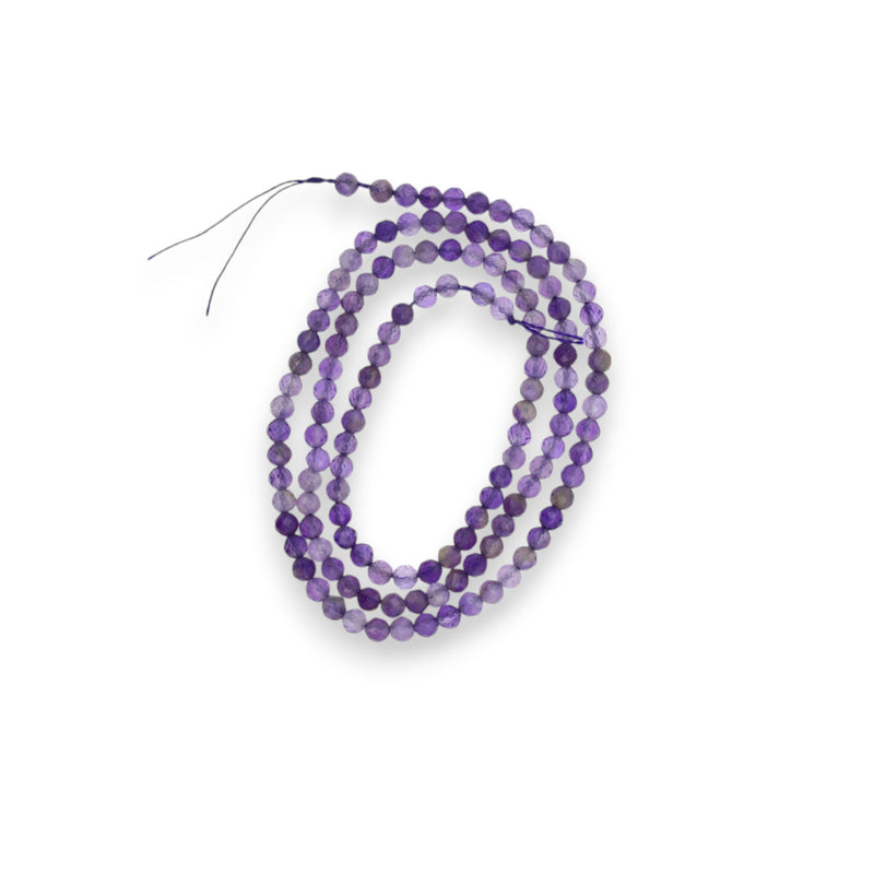 Sirag Ametist sfere fatetate 3mm