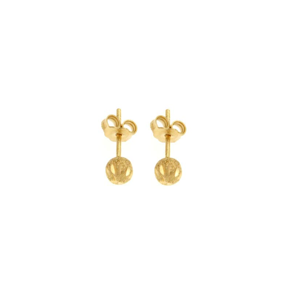 Cercei Bilute cu Model Aur 14K