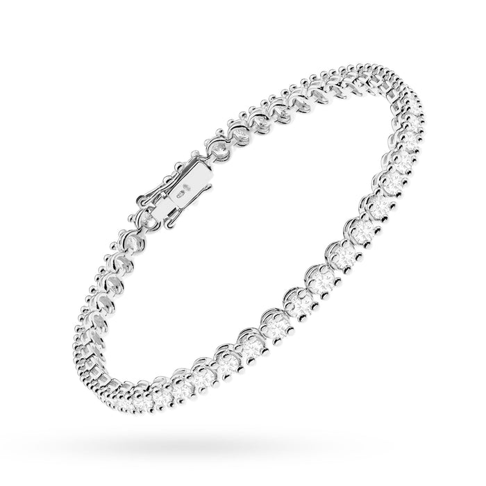 Brățară Aur 14K cu Diamante Cultivate în Laborator