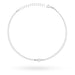 Bratara Aur 14 K cu Diamante 0.13 ct - Alb