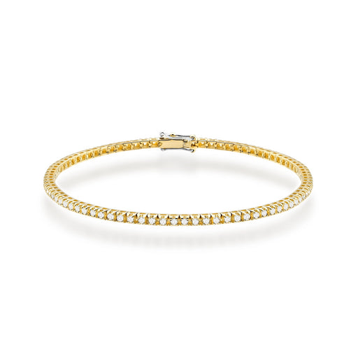 Bratara Aur 14K cu Diamante de Laborator 1.07 ct