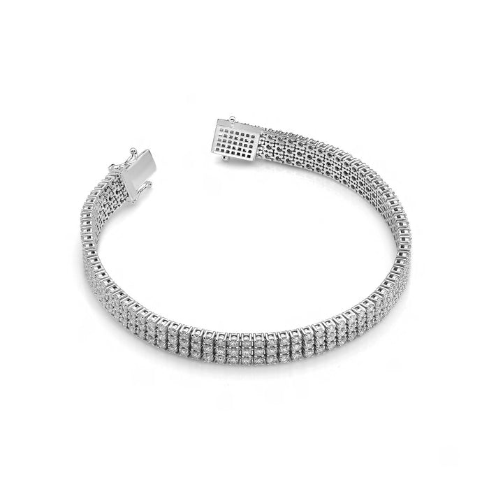 Brățară Aur 14K B0035 Diamante 4.44ct