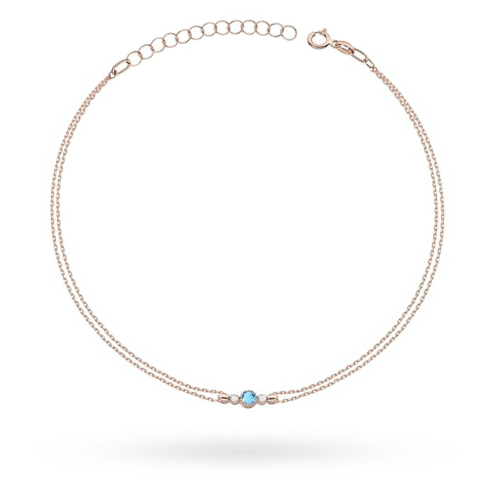 Brățară Aur 14K B005 Topaz 0.15ct