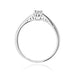 Inel Aur 14K cu Diamant Natural 0.08 ct