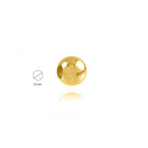 Bilute Aur 14k 2.5 mm Polished