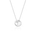 Colier Picioruse Aur 14k cu Diamante 0.005 ct - Alb