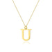 Colier Aur 14K cu Diamant Natural 0.01 ct