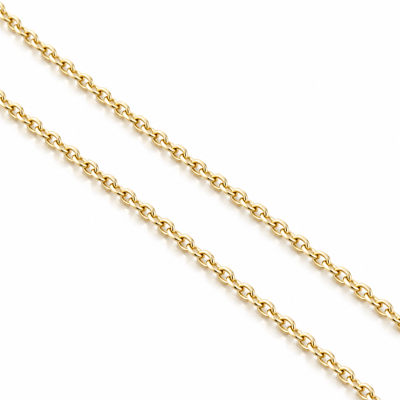Lant Aur 14K Rolo 38 cm 1.03