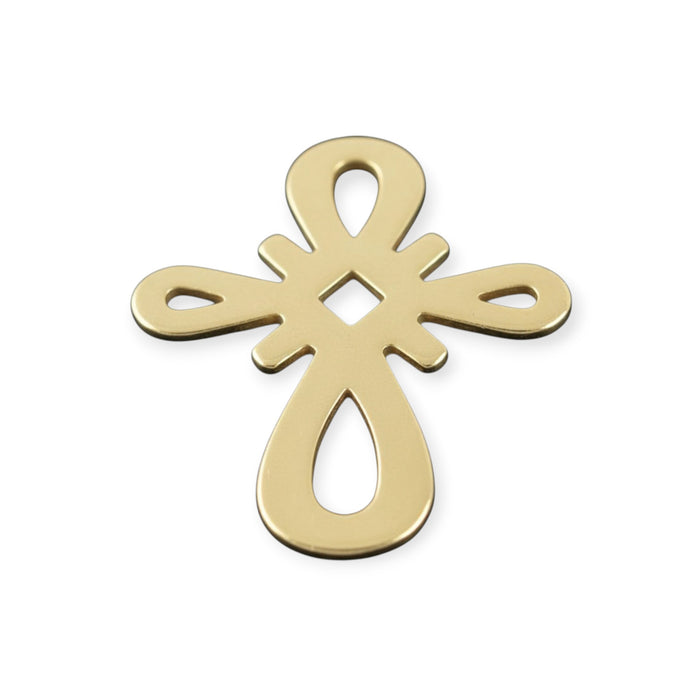 Pandant aur 14K Cruce