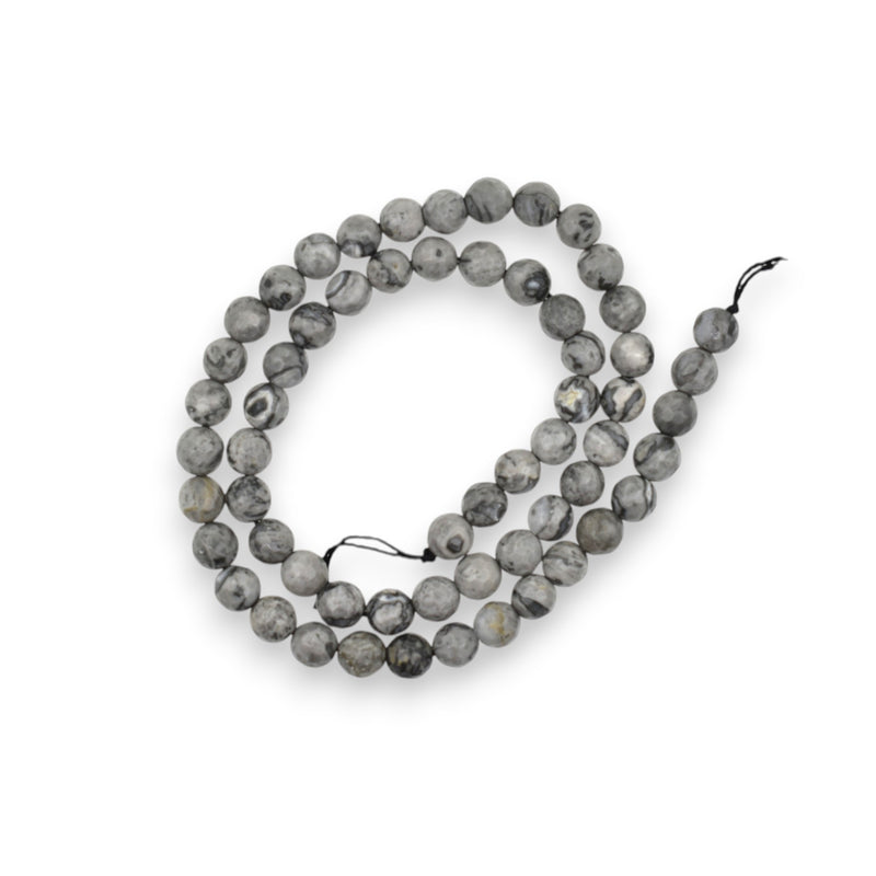 Sirag Jasp sfere fatetate 6 mm