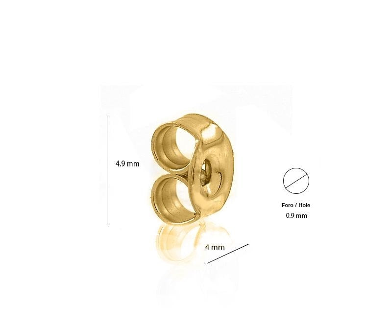 Fluturas aur 14K - 4mm