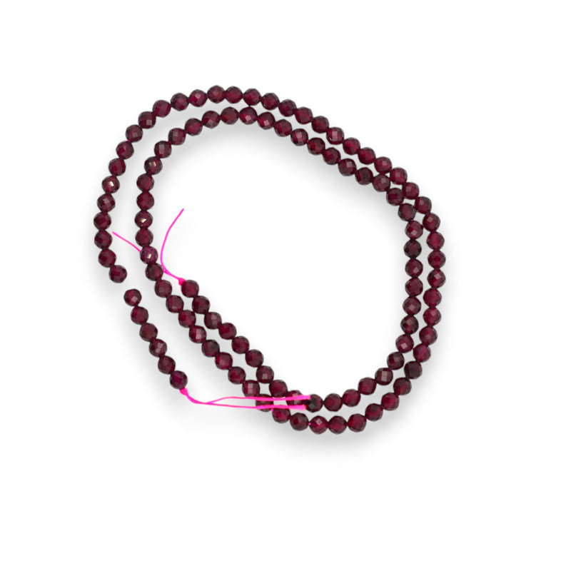 Sirag Granat sfere fatetate 4 mm