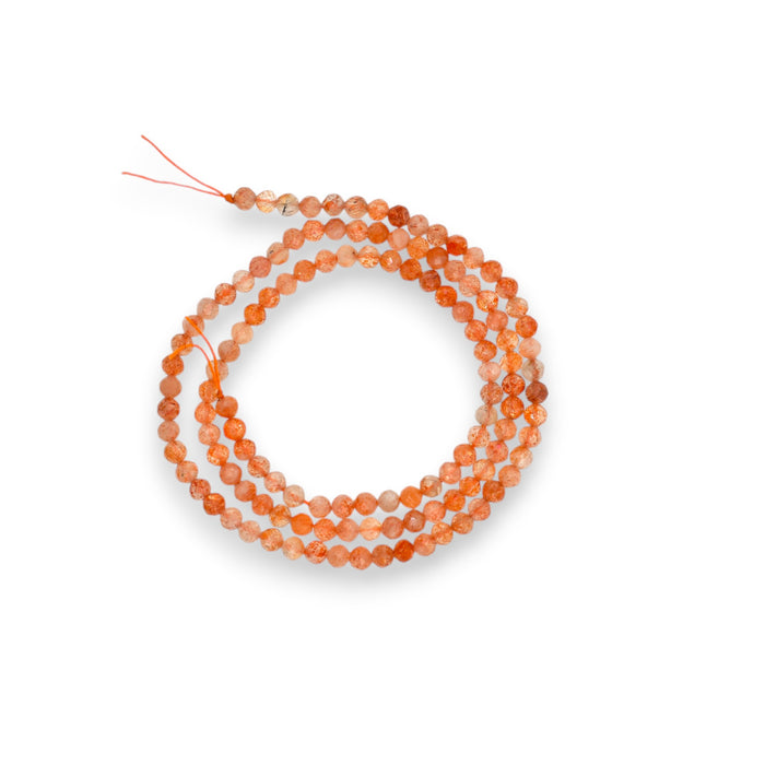 Sirag Piatra soarelui sfere fatetate 3mm