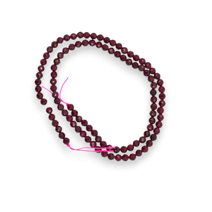 Sirag Granat sfere fatetate 4 mm