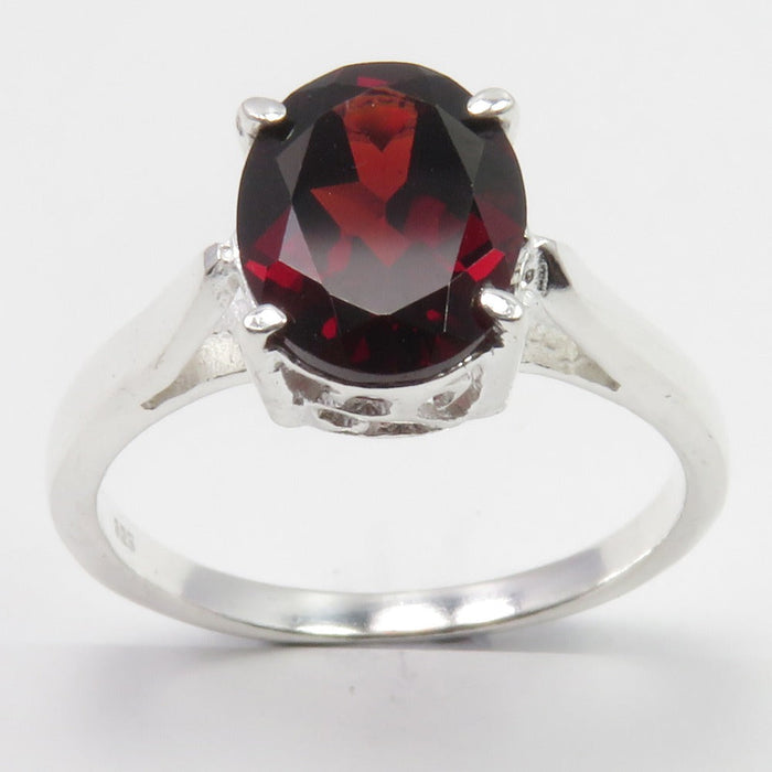 Inel Argint 925 cu Garnet