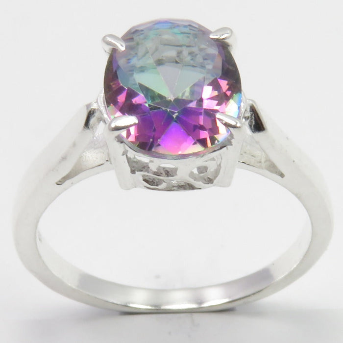 Inel Argint 925 cu Topaz Mistic