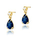 Cercei Aur 14K K0006 Safir 2 x 0.60ct Stud