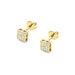 Cercei Aur 14K cu Diamante Naturale Naturale 0.16 ct