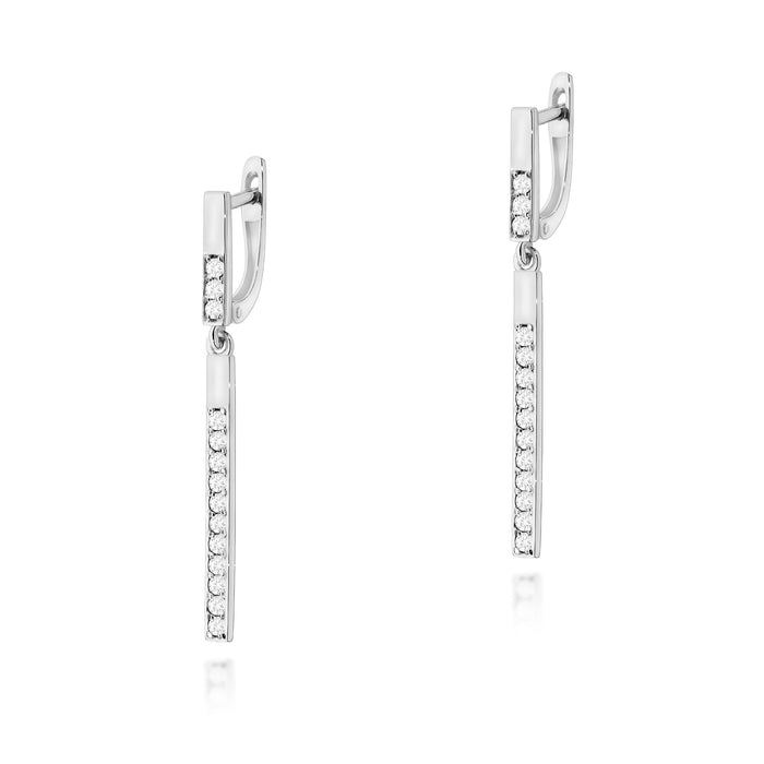 Cercei Aur 14K cu Diamante Naturale Naturale 0.56 ct