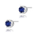 Cercei Aur 14K K0032 Safir 2 x 0.15ct