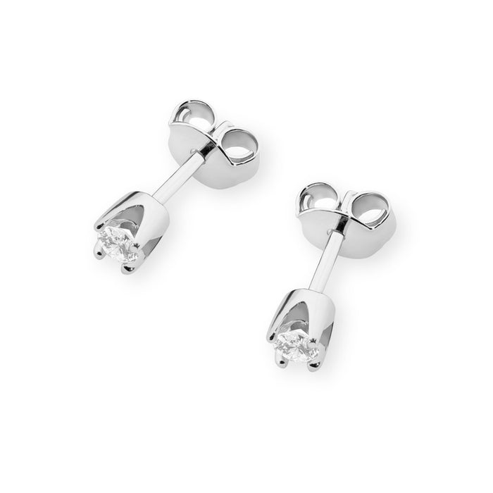 Cercei Aur 14K  cu Diamante Naturale Naturale 0.16 ct