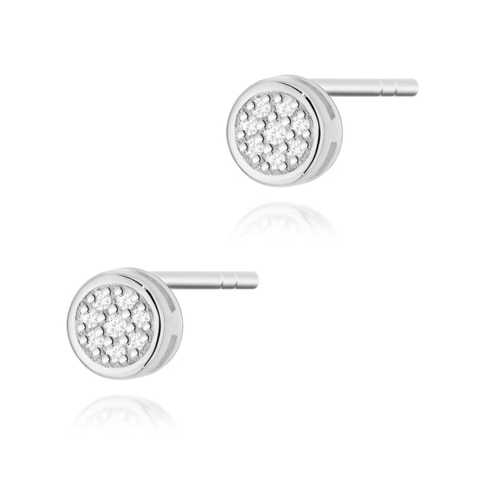 Cercei Aur 14K cu Diamante Naturale Naturale 0.08 ct