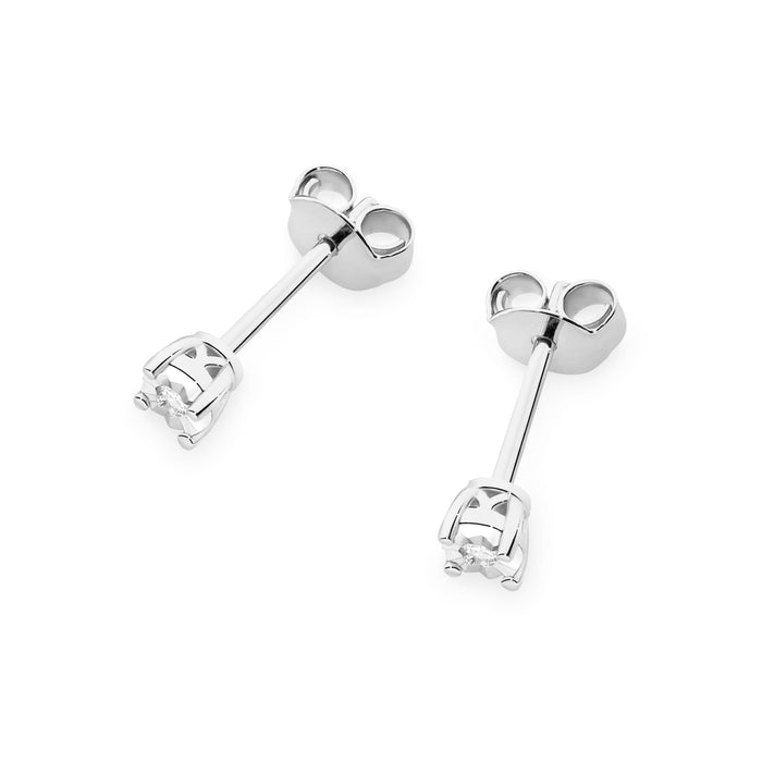 Cercei Aur 14K cu Diamante Naturale Naturale 0.06 ct