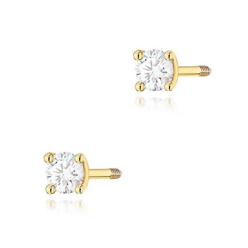 Cercei Aur 14K K0066 Diamant 2 x 0,04ct